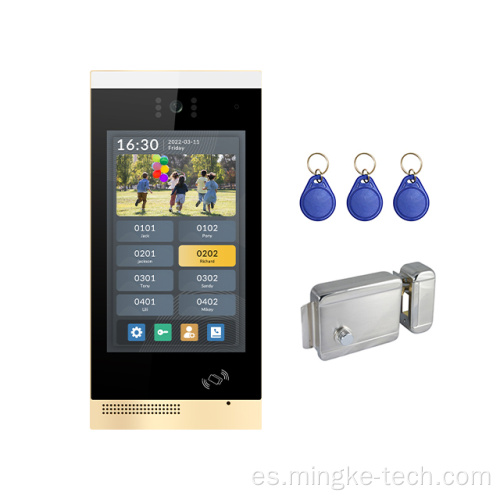 Muiltapartment Smart Doorbell Desbloqueo Sistema de intercomunicador de video